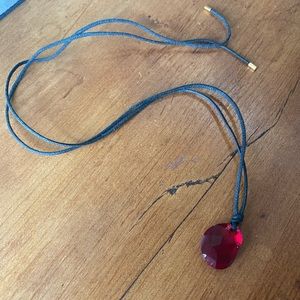 Swarovski Choker Necklace - Red